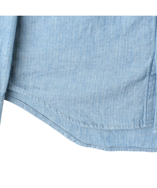 WORLD WORKERS（ワールドワーカーズ）の「Herringbone Shirt WRS008D-HE05（その他・メンズ・other・S/M/L）」の8枚目の写真