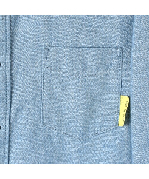 WORLD WORKERS（ワールドワーカーズ）の「Herringbone Shirt WRS008D-HE05（その他・メンズ・other・S/M/L）」の5枚目の写真