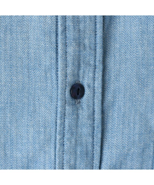 WORLD WORKERS（ワールドワーカーズ）の「Herringbone Shirt WRS008D-HE05（その他・メンズ・other・S/M/L）」の6枚目の写真