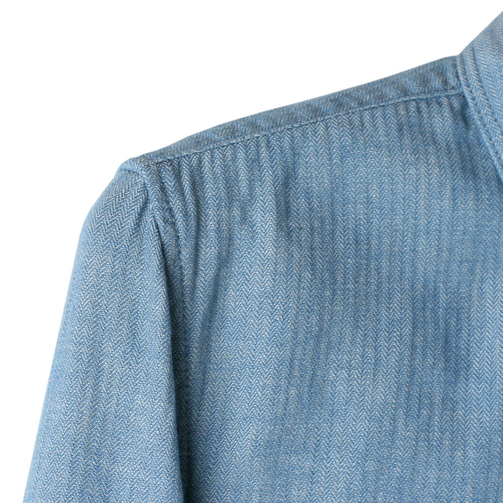 WORLD WORKERS（ワールドワーカーズ）の「Herringbone Shirt WRS008D-HE05（その他・メンズ・other・S/M/L）」の4枚目の写真