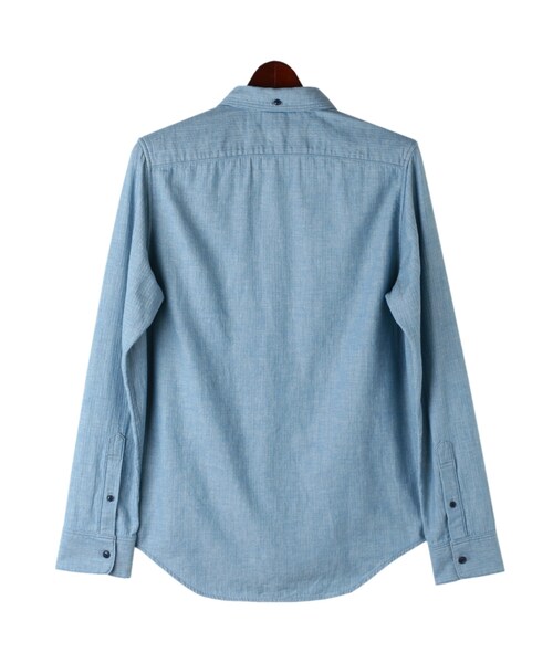 WORLD WORKERS（ワールドワーカーズ）の「Herringbone Shirt WRS008D-HE05（その他・メンズ・other・S/M/L）」の2枚目の写真