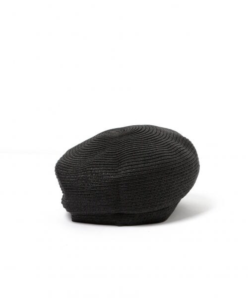 Andemiu（アンデミュウ）の「ペーパーマリンキャスケット（帽子・ブラック/ベージュ）」の10枚目の写真