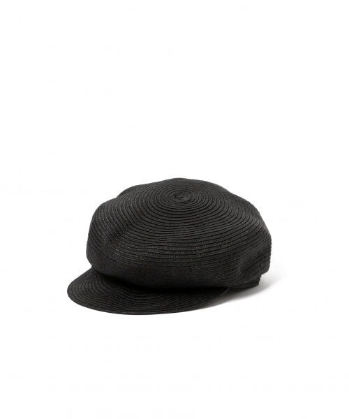 Andemiu（アンデミュウ）の「ペーパーマリンキャスケット（帽子・ブラック/ベージュ）」の8枚目の写真