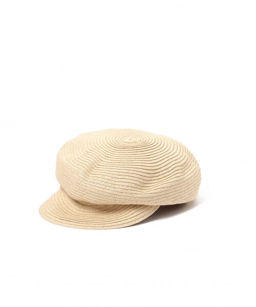 Andemiu（アンデミュウ）の「ペーパーマリンキャスケット（帽子・ブラック/ベージュ）」の7枚目の写真