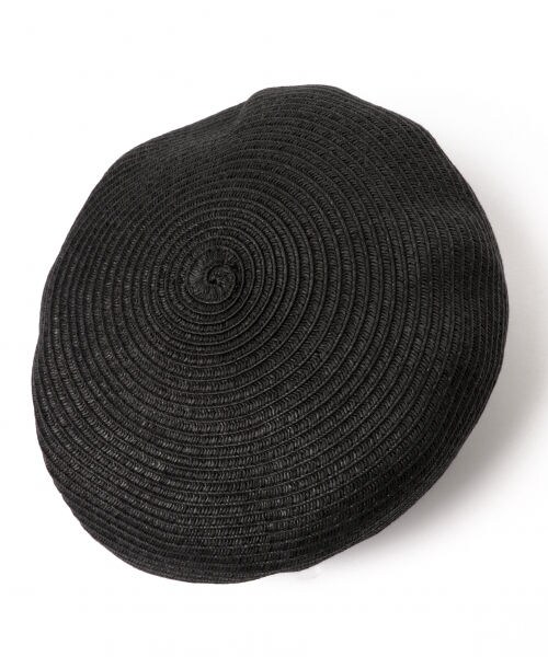 Andemiu（アンデミュウ）の「ペーパーマリンキャスケット（帽子・ブラック/ベージュ）」の12枚目の写真