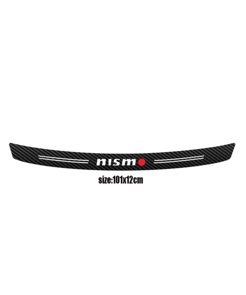 no brand(ノーブランド)の「リアバンパー 車 nismo ステッカー 日産 プロテクター カバー 炭素繊維 90cm 101cm (ステッカー/テープ・メンズ・その他)」の3枚目の写真