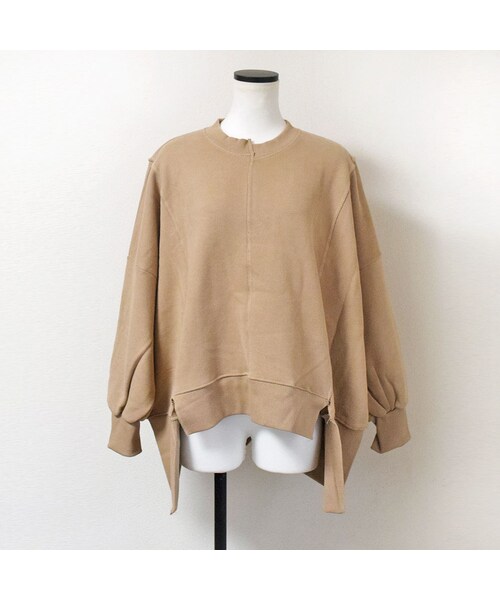 no brand（ノーブランド）の「ドッキング裏起毛スウェットPO（スウェット・レディース・その他）」の10枚目の写真