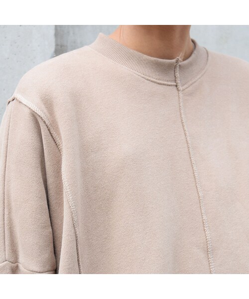 no brand（ノーブランド）の「ドッキング裏起毛スウェットPO（スウェット・レディース・その他）」の5枚目の写真