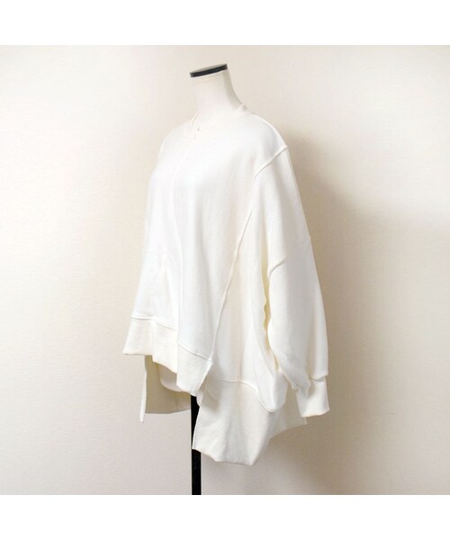 no brand（ノーブランド）の「ドッキング裏起毛スウェットPO（スウェット・レディース・その他）」の9枚目の写真