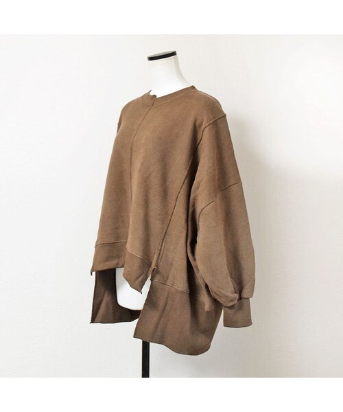 no brand（ノーブランド）の「ドッキング裏起毛スウェットPO（スウェット・レディース・その他）」の13枚目の写真