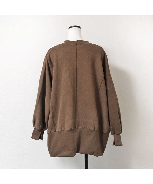 no brand（ノーブランド）の「ドッキング裏起毛スウェットPO（スウェット・レディース・その他）」の14枚目の写真