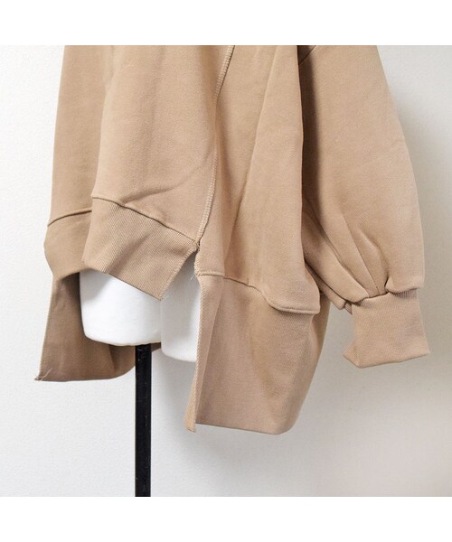 no brand（ノーブランド）の「ドッキング裏起毛スウェットPO（スウェット・レディース・その他）」の11枚目の写真