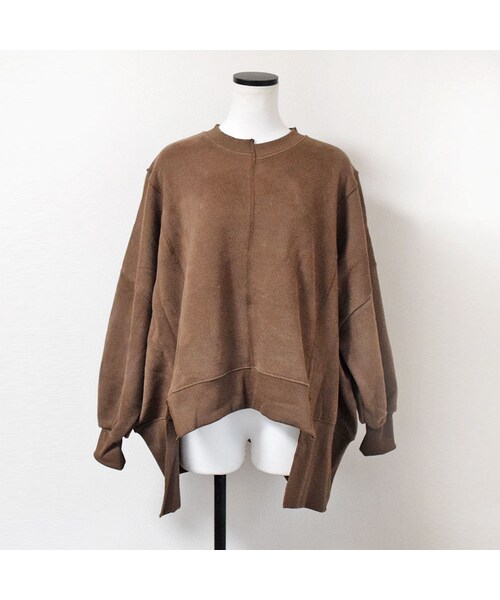 no brand（ノーブランド）の「ドッキング裏起毛スウェットPO（スウェット・レディース・その他）」の12枚目の写真