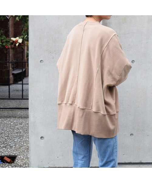 no brand（ノーブランド）の「ドッキング裏起毛スウェットPO（スウェット・レディース・その他）」の7枚目の写真