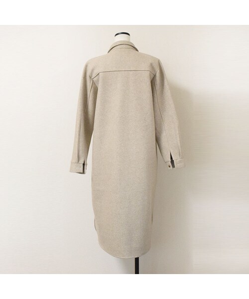 no brand（ノーブランド）の「ウールシャツOP（ワンピース・レディース・その他）」の12枚目の写真