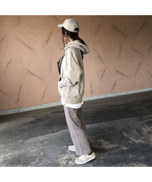 copine（コピン）の「再入荷！大人リラックスパンツ！シンプルリブニットワイドパンツ(3color)（その他パンツ・レディース・その他）」の3枚目の写真