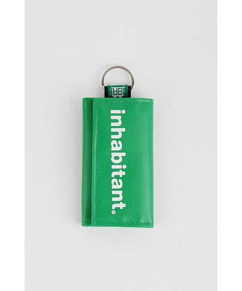 INHABITANT（インハビタント）の「Basic Logo KeycaseGn