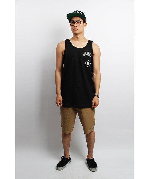 SSUR（サー）の「Mighty SSurilla TankBlack（トップス・メンズ・Black・L）」の3枚目の写真