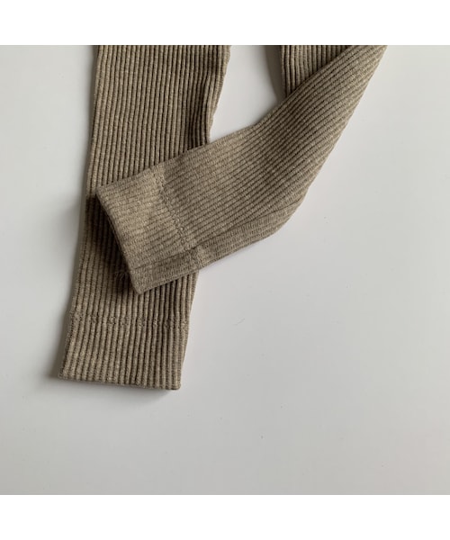 STORES.jp（ストアーズドットジェーピー）の「【baby&kids】cottonmillリブレギンス（その他パンツ・キッズ・その他）」の4枚目の写真