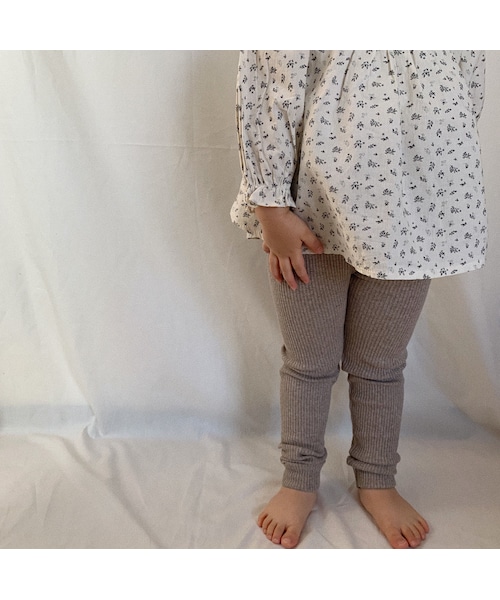 STORES.jp（ストアーズドットジェーピー）の「【baby&kids】cottonmillリブレギンス（その他パンツ・キッズ・その他）」の2枚目の写真