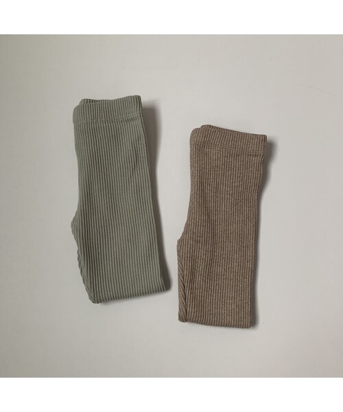 STORES.jp（ストアーズドットジェーピー）の「【baby&kids】cottonmillリブレギンス（その他パンツ・キッズ・その他）」の6枚目の写真