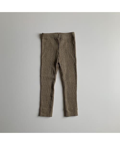 STORES.jp（ストアーズドットジェーピー）の「【baby&kids】cottonmillリブレギンス（その他パンツ・キッズ・その他）」の3枚目の写真