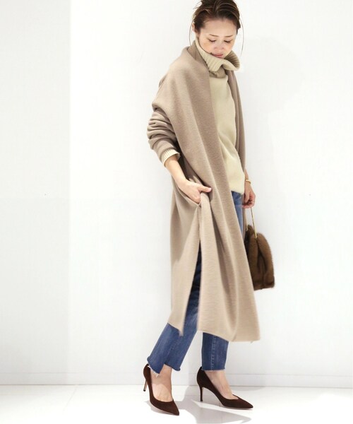 Deuxieme Classe(ドゥーズィエムクラス)の「コート・ブルゾン(Deuxieme Classe)(ジャケット/アウター・ベージュ A/フリー/在庫あり)」の6枚目の写真