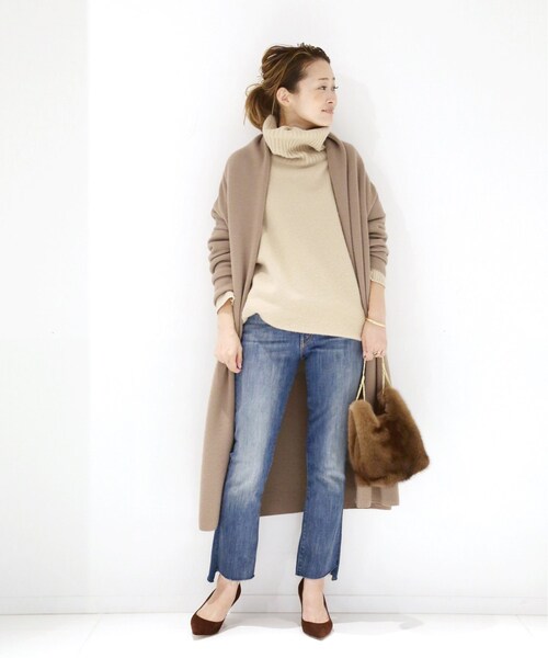 Deuxieme Classe(ドゥーズィエムクラス)の「コート・ブルゾン(Deuxieme Classe)(ジャケット/アウター・ベージュ A/フリー/在庫あり)」の5枚目の写真