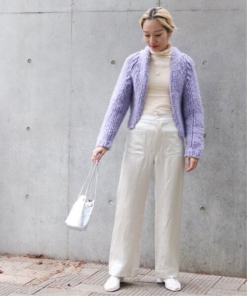 EDIT.FOR LULU HAND ショートカーディガン EDIT. FOR LULU（エディットフォールル）の「HANDショートカーディガン
