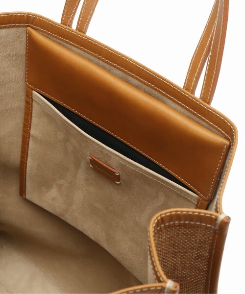 IENA（イエナ）の「別注レザーパッチ◆（バッグ・キャメル/フリー/取り寄せ）」の6枚目の写真