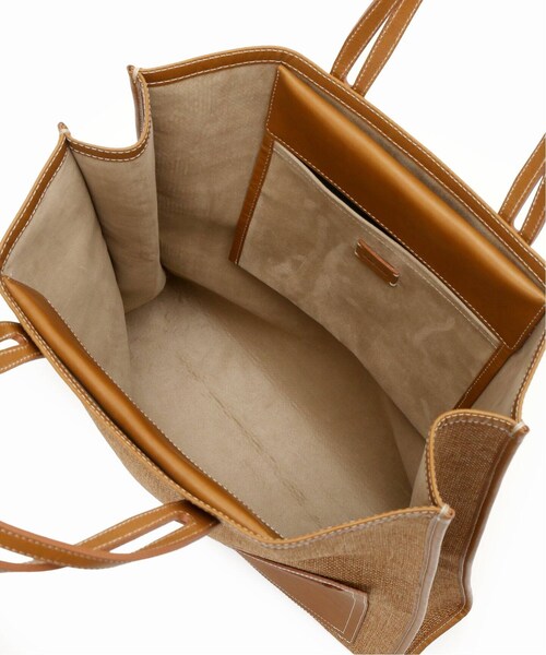 IENA（イエナ）の「別注レザーパッチ◆（バッグ・キャメル/フリー/取り寄せ）」の5枚目の写真