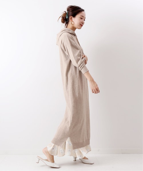 Spick＆Span ミラノリブニットパーカー ミラノリブニットパーカー