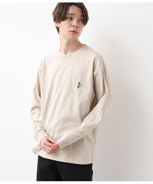 JUNRED（ジュンレッド）の「クマ刺繍オージーロンT（）」 - WEAR