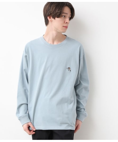 JUNRED（ジュンレッド）の「クマ刺繍オージーロンT（）」 - WEAR