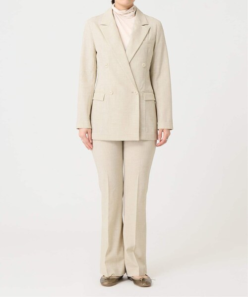 Charles Chaton(シャルルシャトン)の「classic double jacket(ジャケット/アウター・ナチュラル/34/在庫あり/36/在庫なし)」の6枚目の写真