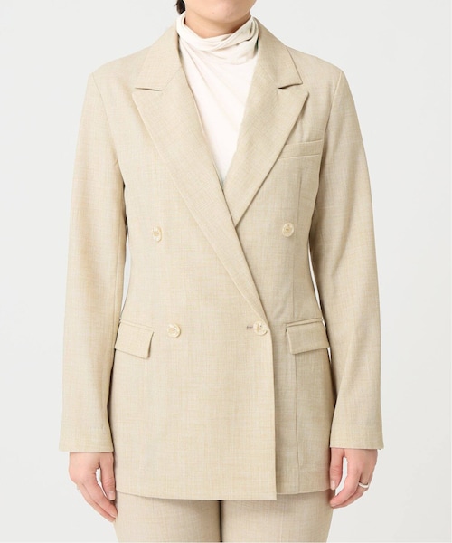 Charles Chaton(シャルルシャトン)の「classic double jacket(ジャケット/アウター・ナチュラル/34/在庫あり/36/在庫なし)」の7枚目の写真