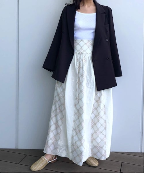 Charles Chaton(シャルルシャトン)の「classic double jacket(ジャケット/アウター・ナチュラル/34/在庫あり/36/在庫なし)」の3枚目の写真