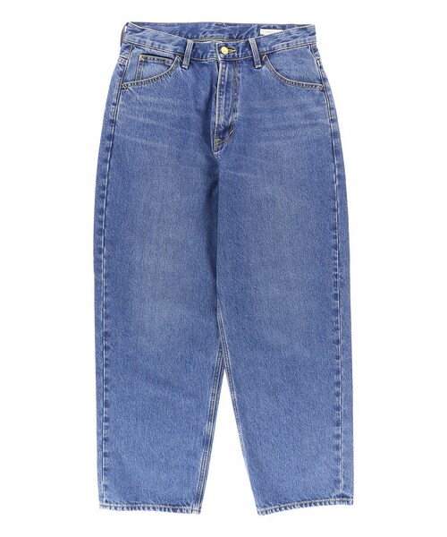 E hyphen world gallery（イーハイフンワールドギャラリー）の「【先行予約】Lee バギーワイドパンツ（パンツ・オフホワイト/インディゴ・F）」の13枚目の写真