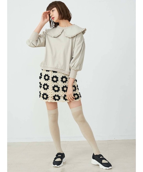 新品⭐️メリージェニー　スカート dreamingメッシュフレアスカート（スカート）｜merry jenny