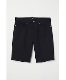 H&M | H&M - ツイルショートパンツ - ブラック(その他パンツ)