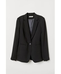 H&M - フィットジャケット - ブラック