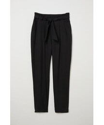 H&M | H&M - リヨセル ペーパーバッグパンツ - ブラック(その他パンツ)