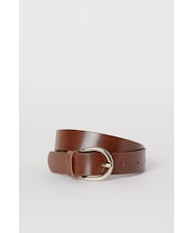 H&M | H&M - レザーベルト - ブラウン(ベルト)