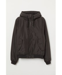H&M - パッデッドジャケット - ブラック
