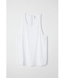 H&M | H&M - スポーツタンクトップ - ホワイト(シャツ/ブラウス)