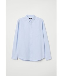 H&M - レギュラーフィット オックスフォードシャツ - ブルー