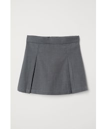H&M | H&M - プリーツスカート - グレー(スカート)