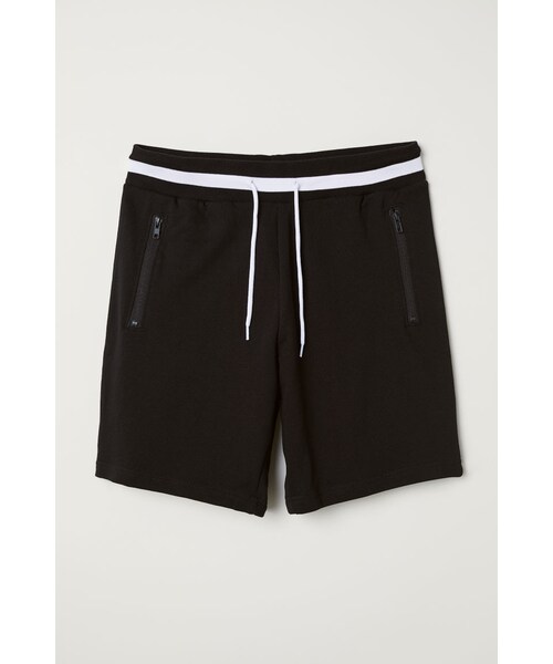 H M エイチ アンド エム の H M スウェットショートパンツ ブラック その他パンツ Wear