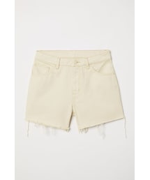H&M | H&M - デニムショートパンツ - ベージュ(その他パンツ)