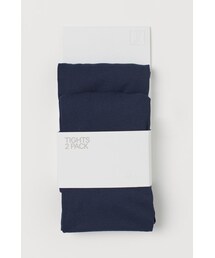 H&M - 薄手タイツ 2足セット - ブルー